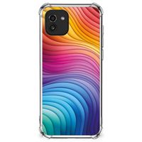 Shockproof Case voor Samsung Galaxy A03 Regenboog - thumbnail