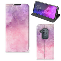 Bookcase Motorola One Zoom Pink Purple Paint - thumbnail