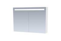 Sanituba Spiegelkast Double Face 100cm Hoogglans Wit