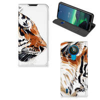 Bookcase Nokia 1.4 Watercolor Tiger - thumbnail