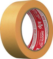 Kip Gladde crêpeband | glad | geel | lengte 50 m | breedte 36 mm | 6 stuks - 3508-36 3508-36