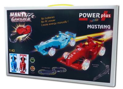 PowerPlus bouwpakket Mustang jongens rood/blauw 5 delig PowerPlus bouwpakket Mustang jongens rood/blauw 5 delig