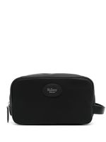 Mulberry trousse de toilette Heritage à patch logo - Noir - thumbnail