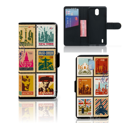 Nokia 1.3 Flip Cover Postzegels