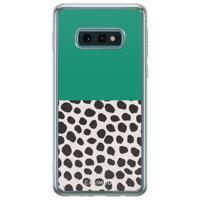 Samsung Galaxy S10e siliconen hoesje - Wild dots