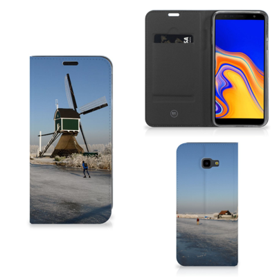 Samsung Galaxy J4 Plus Book Cover Schaatsers Samsung Galaxy J4 Plus Book Cover Schaatsers