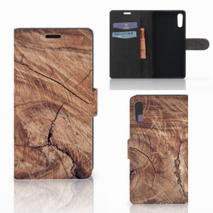 Sony Xperia XZ | Sony Xperia XZs Book Style Case Tree Trunk