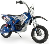 Injusa X-Trene Blue Fighter elektrische kindermotorfiets blauw