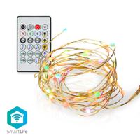 Nedis WIFILX51RGB Smartlife Gekleurde Led-strip Wi-fi Meerkleurig 5000 Mm Ip44 400 Lm Android™ / Ios - thumbnail