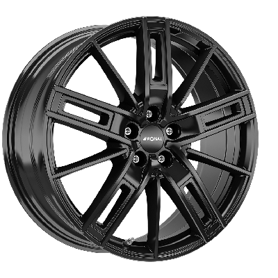 RONAL R67 Zwart gepolijst
