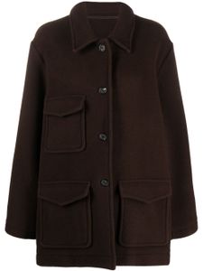 TOTEME veste à simple boutonnage - Marron