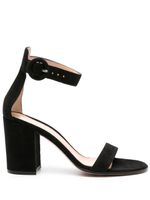 Gianvito Rossi sandales Versilia 85 mm en daim - Noir - thumbnail