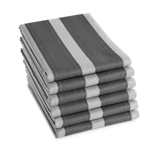 DDDDD Theedoek Baxter Grey (6 stuks)