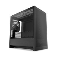 NZXT H3 Flow - Micro-ATX PC-behuizing - Geoptimaliseerde luchtstroom - Inclusief 1 x 120mm ventilator achteraan - Ondersteunt full-size GPU's - Geschikt voor 280mm voor, 240mm boven radiator - Zwart