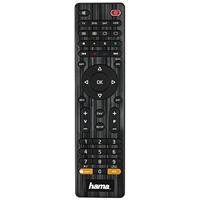 Hama universele afstandsbediening (geschikt voor maximaal vier apparaten en meer dan 1.000 merken) zwart 4-in-1 (Smart-TV). zwart