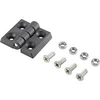 Basetech Kunststof scharnier 53x44x8mm 53 mm 1 st.