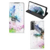 Bookcase Samsung Galaxy S21 FE Vogel - thumbnail