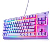 SteelSeries Apex 3 TKL Lavendel RGB-gamingtoetsenbord - Compacte TKL-vormfactor - 8-zone RGB-verlichting - Water- en stofbestendig - Fluisterstille gamingschakelaars - US Layout QWERTY