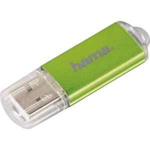 Hama Laeta 64GB USB flash drive USB Type-A 2.0 Groen, Transparant