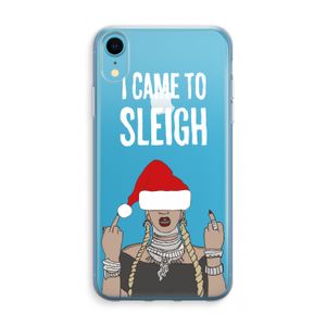 Came To Sleigh: iPhone XR Transparant Hoesje