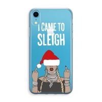 Came To Sleigh: iPhone XR Transparant Hoesje - thumbnail