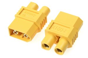 Adapter XT60 man > EC3 vrouw (2 stuks)