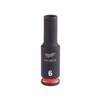 Milwaukee Accessoires SHOCKWAVE Slagdop 1/4" diep 6mm | 1 stuk - 4932480255