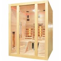 Badstuber Oslo infrarood sauna 150x150cm 2 persoons