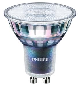 Philips Lighting 70765400 LED-lamp Energielabel F (A - G) GU10 Ballon 5.5 W = 50 W Warmwit (Ø x l) 50 mm x 54 mm Dimbaar 1 stuk(s)