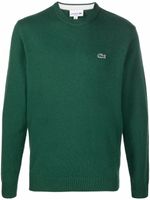 Lacoste pull à logo brodé - Vert