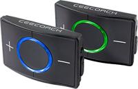 Ceecoach Bluetooth communicatie en intercom voor paardrijsport, wintersport, industrie, zwart, duo-kit