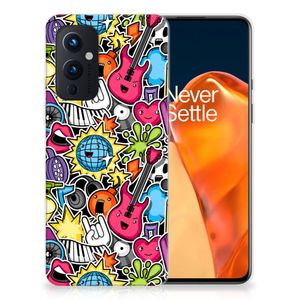 OnePlus 9 Silicone Back Cover Punk Rock