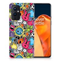 OnePlus 9 Silicone Back Cover Punk Rock - thumbnail