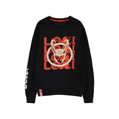 Loki Sweatshirt Logo Text Size M