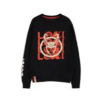 Loki Sweatshirt Logo Text Size M