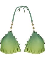 Amir Slama triangle bikini top - Vert