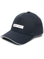 Emporio Armani casquette à patch logo - Bleu - thumbnail