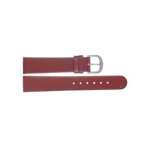 Horlogeband Danish Design ADDRD18 Leder Rood 18mm