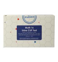Multi 16 drugstest cup urine