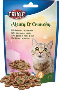 Trixie Meaty & crunchy kip / catnip glutenvrij