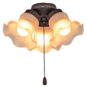 CasaFan 3 BA 3 TULPEN Lamp voor plafondventilator Matglas