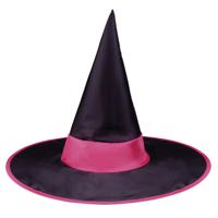 Boland Heksenhoed 45 Cm Dames Polyester Zwart/roze