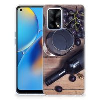 OPPO A74 4G Siliconen Case Wijn - thumbnail