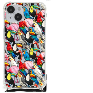 iPhone 14 Plus Case Anti-shock Birds