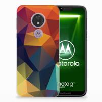 Motorola Moto G7 Power TPU Hoesje Polygon Color