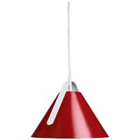 Deko Light Diversity 342173 Hanglamp LED, Halogeen E27 40 W Rood - thumbnail