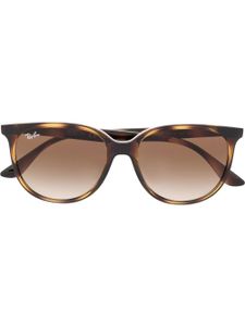 Ray-Ban lunettes de soleil à monture carrée - Marron