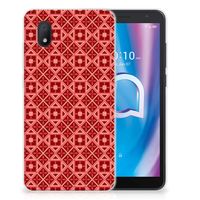 Alcatel 1B (2020) TPU bumper Batik Rood - thumbnail