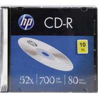 HP CRE00085 CD-R disc 700 MB 10 stuk(s) Slimcase - thumbnail