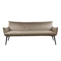 Giga Meubel - Eetkamerbank Velvet Champagne - 200x65x82cm